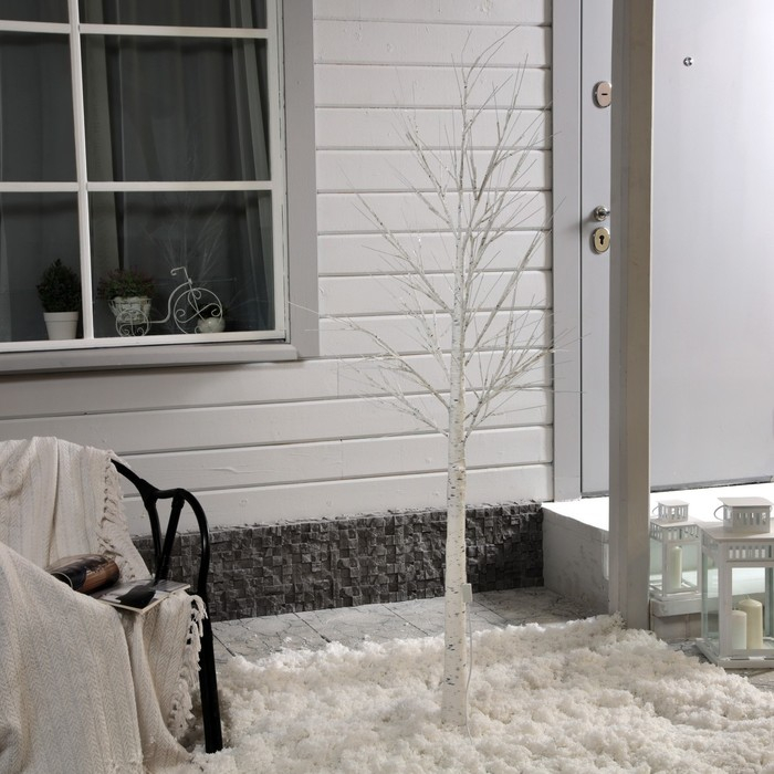 Светодиодное дерево «Берёза» 1.8 м, 144 LED, постоянное свечение, 220 В, свечение тёплое белое Светодиодное дерево «Берёза» 1.8 м, 144 LED, постоянное свечение, 220 В, свечение тёплое белое