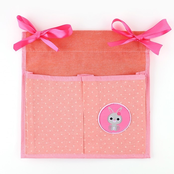 Органайзер для хранения вещей на детскую кроватку 2 отделенияи настольная корзинка «Сладкая доченька» Органайзер для хранения вещей на детскую кроватку 2 отделенияи настольная корзинка «Сладкая доченька»