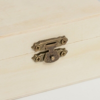 Шкатулка для росписи дерево "Квадрат" 4,8х10х10 см Шкатулка для росписи дерево "Квадрат" 4,8х10х10 см