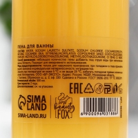 Пена для ванны &laquo;Живи со вкусом&raquo;, 500 мл, аромат дыни, BEAUTY FOX