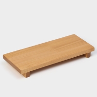 Блюдо для подачи на ножках Adelica &laquo;Евразия&raquo;, для суши и роллов, 35&times;15&times;5,5 см, массив берёзы