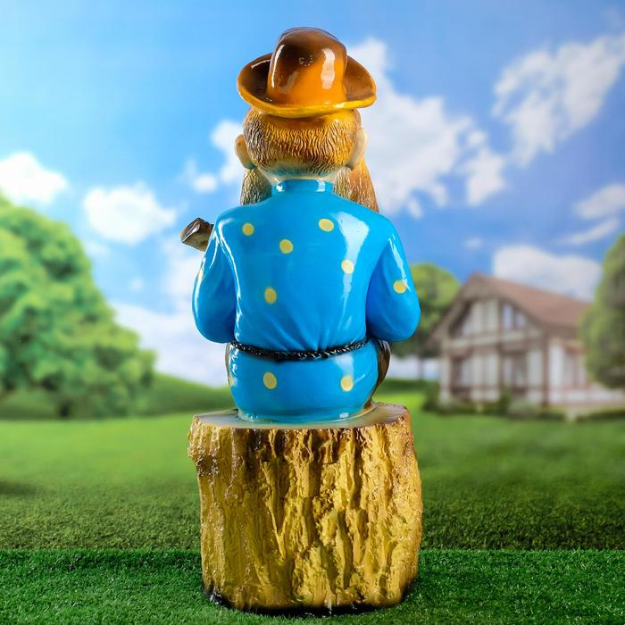 Садовая фигура Садовая фигура "Мужик с балалайкой" 65х28х33см МИКС