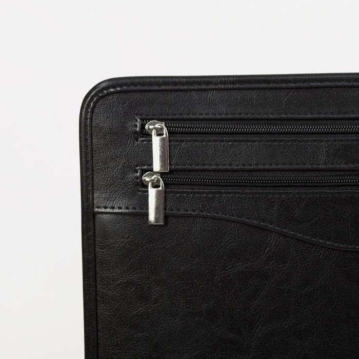 Папка для документов &laquo;Алекс&raquo;, А4, цвет чёрный