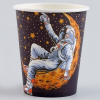 Стаканы бумажные &laquo;Космонавт&raquo;, 6 шт.