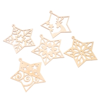 Заготовки для творчества на новый год &laquo;Звёздочки&raquo;