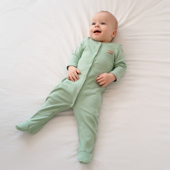 Комбинезон детский MINAKU, цвет зелёный, рост 80-86 см