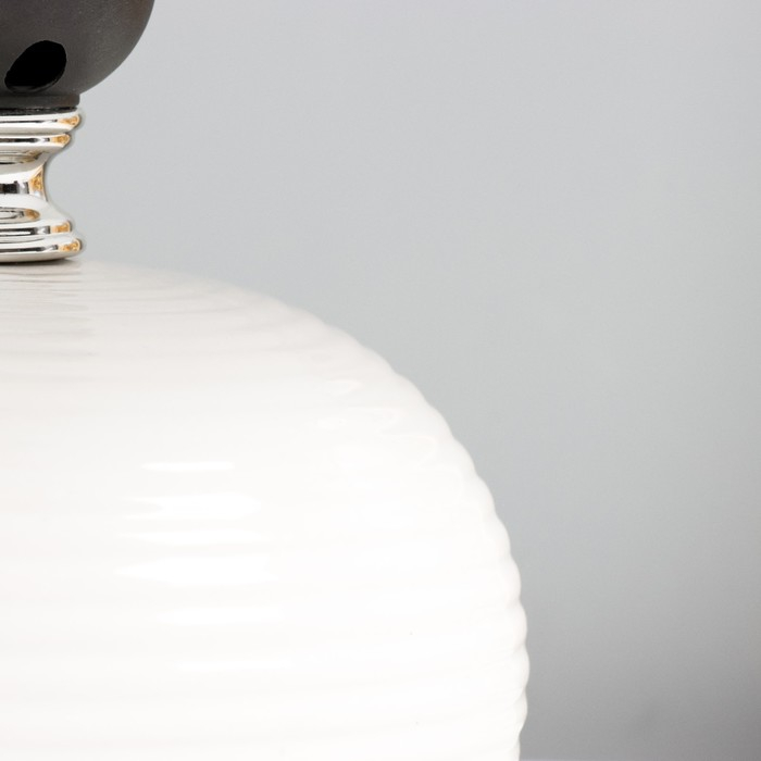 Лампа настольная Е27 25W "Саленто белая" 18х18х25 см RISALUX