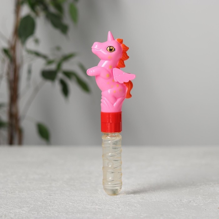 Мыльные пузыри &laquo;Единорог&raquo;, мини, МИКС, 30 мл