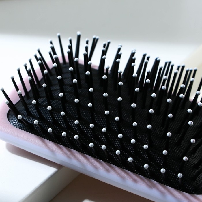 Массажная расчёска прямоугольная «Расческа красотки», 23.4 х 7.6 см, BEAUTY FOX Массажная расчёска прямоугольная «Расческа красотки», 23.4 х 7.6 см, BEAUTY FOX