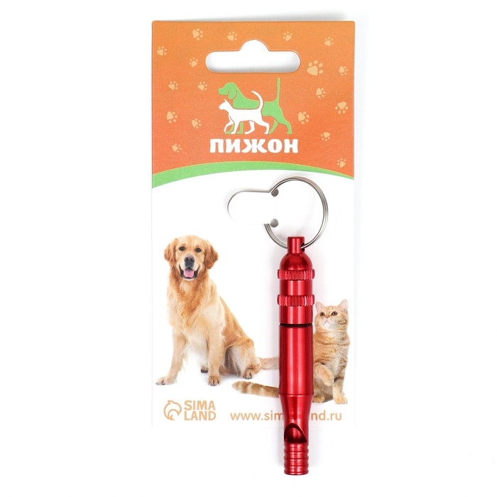 Свисток с регулируемой тональностью, 7,6 х 1,2 см, красный Свисток с регулируемой тональностью, 7,6 х 1,2 см, красный