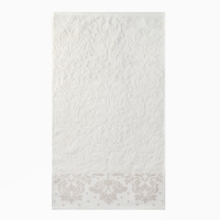 Полотенце махровое Этель "Классика", цвет молочный, 50х90 см, 83% хлопок, 17% лён, 500 г/м2 Полотенце махровое Этель "Классика", цвет молочный, 50х90 см, 83% хлопок, 17% лён, 500 г/м2