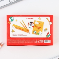 Подарочный набор на выпускной &laquo;Лучший выпускник&raquo; блокнот,ластик, 2 карандаша HB, значок,линейка