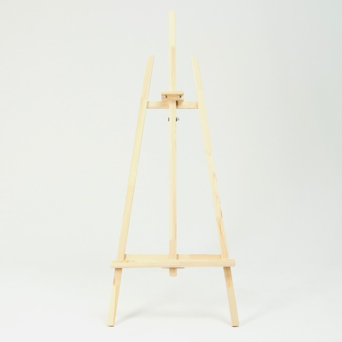 Мольберт тип «Лира» 175 х 64 см, с бегунком, неокрашенное дерево, Calligrata Мольберт тип «Лира» 175 х 64 см, с бегунком, неокрашенное дерево, Calligrata