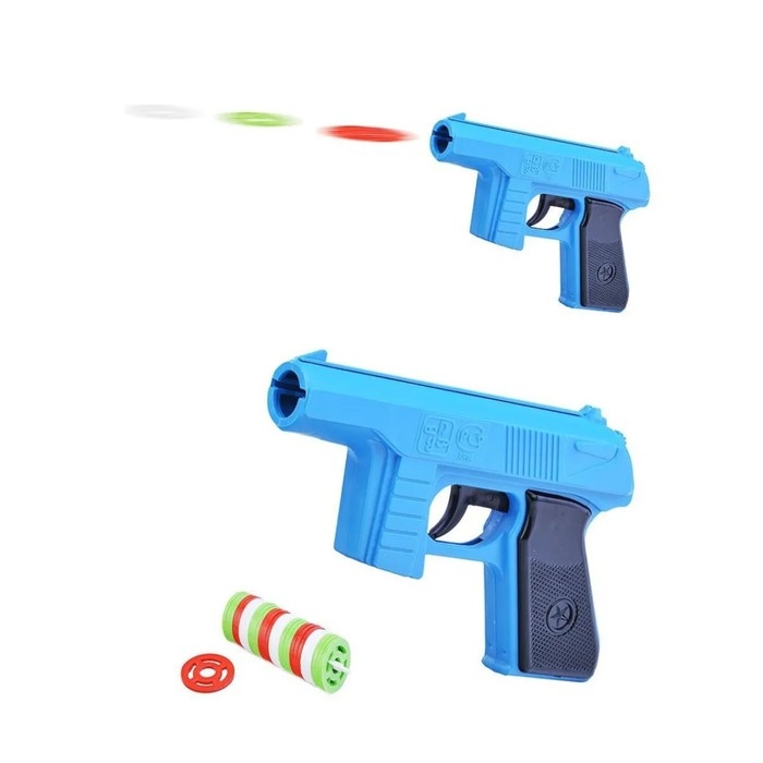 Пистолет, с дисковыми пулями Пистолет, с дисковыми пулями