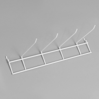 Стойка прикассовая основа 44 см, с 4-штыревой гребенкой, цвет белый Стойка прикассовая основа 44 см, с 4-штыревой гребенкой, цвет белый