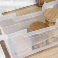 Контейнер хозяйственный с ручкой на колёсиках, 12,5 л, 45&times;16&times;25,5 см, прозрачный