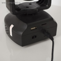 Световой прибор &laquo;Вращающийся шар&raquo; 8.5 см, динамик, свечение RGB, 220 В