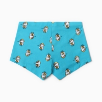 Трусы мужские боксеры &laquo;Гуси&raquo;, цвет голубой, размер 48 (M)