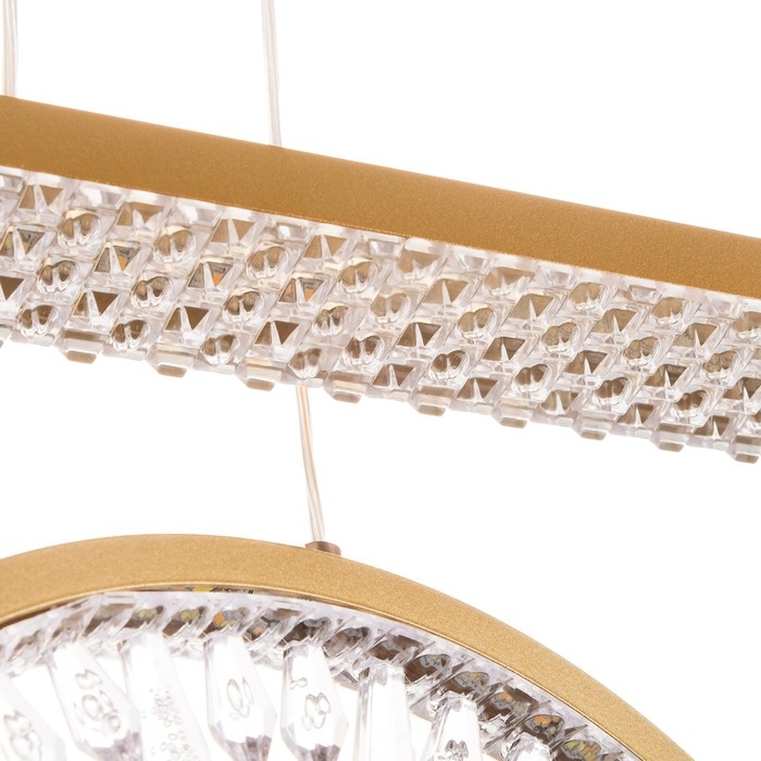 Светильник BayerLux "Шари" LED 100Вт 4000К золото 115х10х38,5-120 см