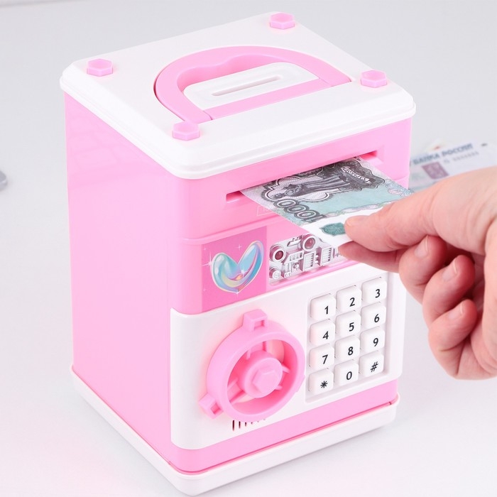 Копилка сейф &laquo;Красоты и нежности&raquo;, 19.5 х 13.2 см