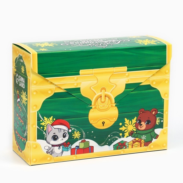 Новый год! Конфеты в коробке-письме с вкладышем &laquo;Волшебная зима&raquo;, 300 г