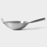 Сковорода-Wok Hanna Knövell из нержавеющей стали Chief, d=32 см, с ручкой Сковорода-Wok Hanna Knövell из нержавеющей стали Chief, d=32 см, с ручкой