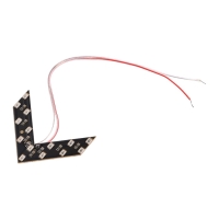 Светодиодный указатель, 12В, 14 SMD, желтый