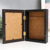 Ключница "Яркий букет" венге 15х21 см