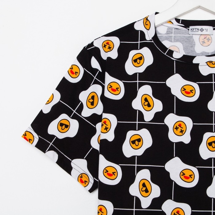 Пижама мужская KAFTAN Пижама мужская KAFTAN "Яйца" р.50, черный