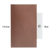 Светильник "Алпин" 1хLED 2Вт 4000К IP66 кофе 9х11х15 см Светильник "Алпин" 1хLED 2Вт 4000К IP66 кофе 9х11х15 см