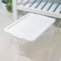 Контейнер для хранения с крышкой Porter, 14 л, 42,5&times;31,5&times;17,5 см, цвет слоновая кость