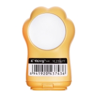 Точилка двойная Кошачья лапка МИКС, с зеркалом Точилка двойная Кошачья лапка МИКС, с зеркалом