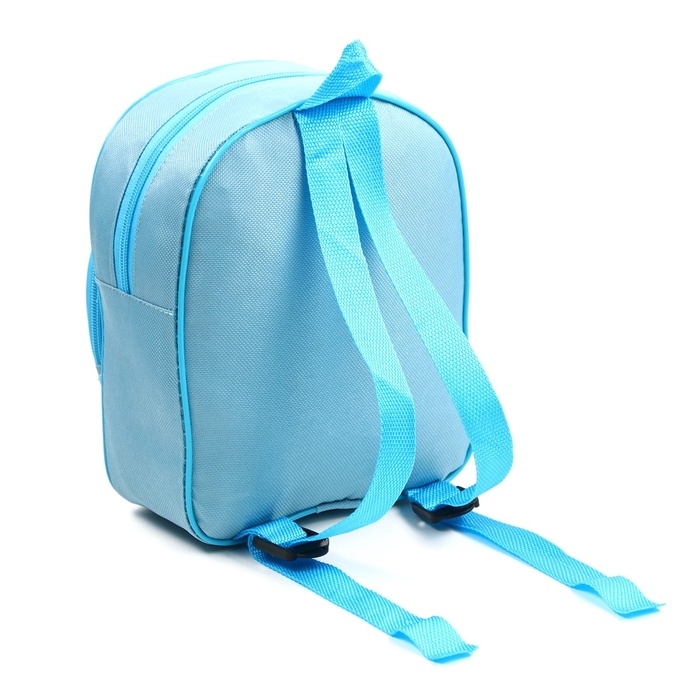 Рюкзак детский для девочки с карманом, 23&times;19&times;6 см, Холодное сердце