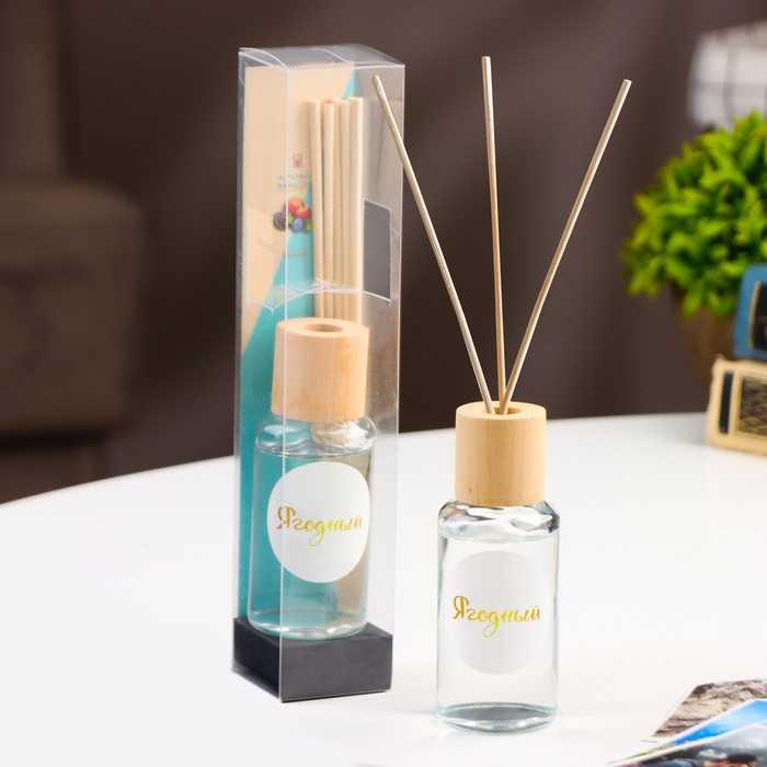 Диффузор ароматический Диффузор ароматический "Модерн", 50 мл, ягодный, "Богатство Аромата"