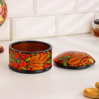 Коробка &laquo;Ягодка&raquo;, большая, 14&times;7 см, хохлома