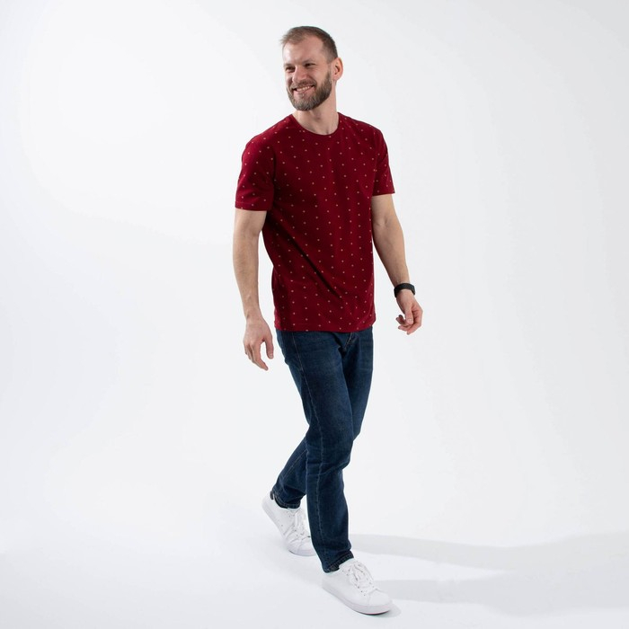 Футболка SL LOGO, 50, бордовый Футболка SL LOGO, 50, бордовый