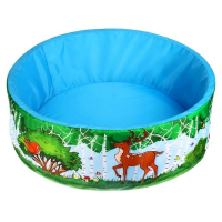 Сухой бассейн &laquo;Зверята&raquo;, без шариков