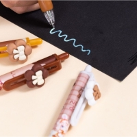 Клей ПВА 0.9 мл, в виде автоматической ручки, 1 мм, для точечного нанесения клея, "Аниме" МИКС Клей ПВА 0.9 мл, в виде автоматической ручки, 1 мм, для точечного нанесения клея, "Аниме" МИКС