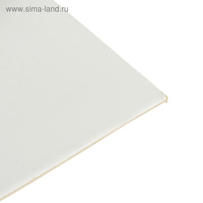 Картон переплётный 1.5 мм, 30 х 30 см, 30 листов, 950 г/м&sup2;, белый