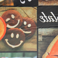 Клеёнка на стол на нетканой основе Доляна «Кофе», ширина 140 см, рулон 20 м Клеёнка на стол на нетканой основе Доляна «Кофе», ширина 140 см, рулон 20 м