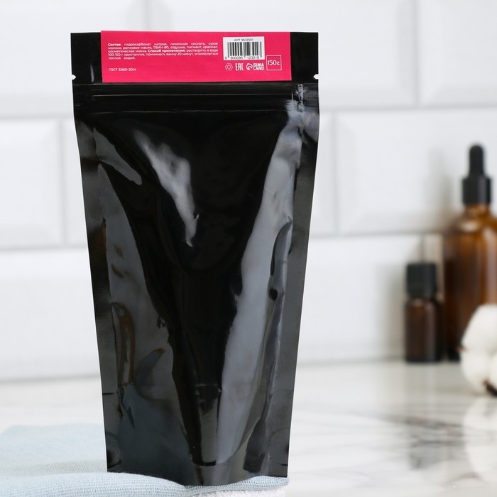 Бомбочки для ванны Бомбочки для ванны "Бурлящие кристаллы Бомбическая вишня" с шиммером 150 гр Добропаровъ