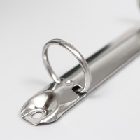 Зажим кольцевой металл четыре кольца внут.диаметр 2,5 см А4 Зажим кольцевой металл четыре кольца внут.диаметр 2,5 см А4