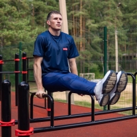 Лосины ONLYTOP беговые мужские, р. 52, цвет синий Лосины ONLYTOP беговые мужские, р. 52, цвет синий