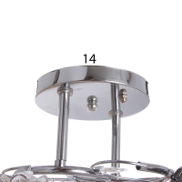 Люстра "Адена"БП 2х40Вт Е27 Хром МОДЕЛЬ: 2612380 Люстра "Адена"БП 2х40Вт Е27 Хром МОДЕЛЬ: 2612380