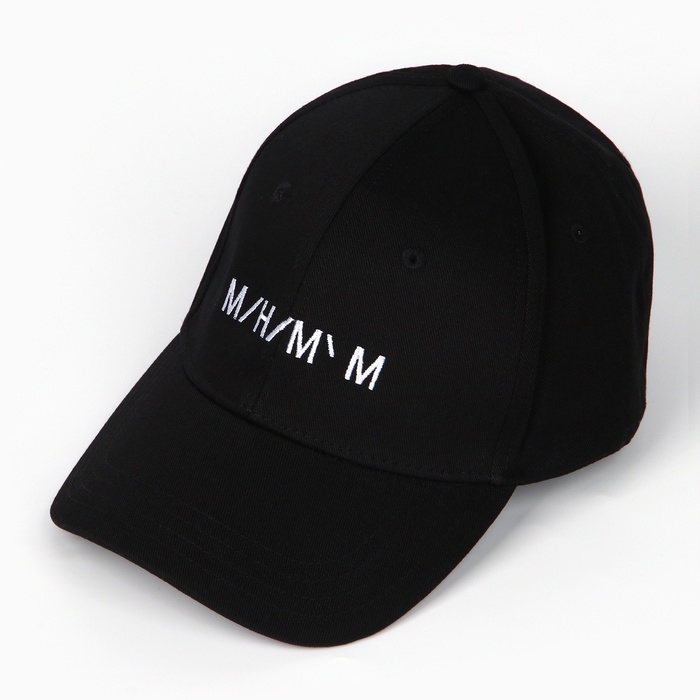 Кепка мужская «МИНИМУМ», цвет чёрный, р-р 56 Кепка мужская «МИНИМУМ», цвет чёрный, р-р 56