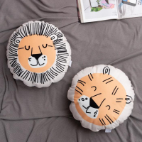 Подушка декоративная Этель &laquo;Тигр&raquo;, 40х40 см, велюр, 100% полиэстер