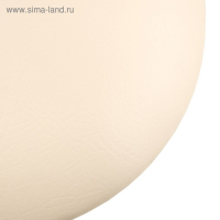 Табурет "Ультра" с кольцом, Серебристый металлик/молочный