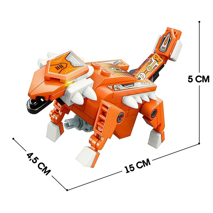 Конструктор Динобот &laquo;Вождь Тираннозавр&raquo;, 6 видов, МИКС