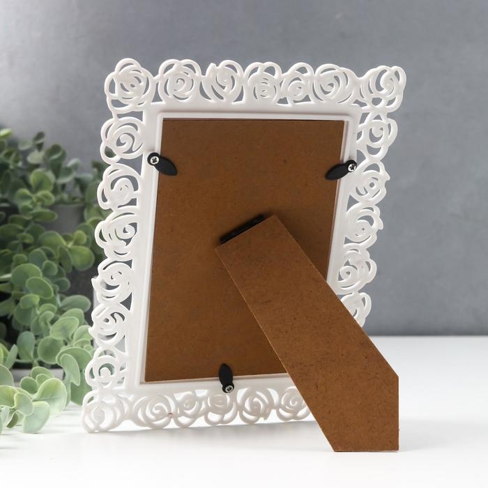 Фоторамка пластик 10х15 см Фоторамка пластик 10х15 см "Розы" 21х16х0,9 см