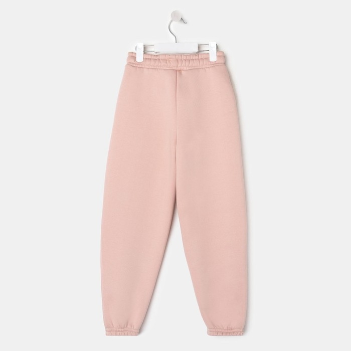 Брюки детские MINAKU: Basic Line KIDS цвет пудровый, рост 128 Брюки детские MINAKU: Basic Line KIDS цвет пудровый, рост 128